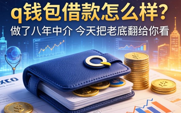 q钱包借款怎么样？做了八年中介，今天把老底翻给你看