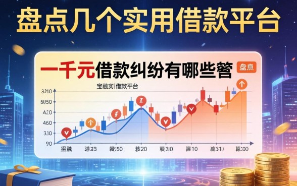 一千元的借款纠纷有哪些？盘点几个实用借款平台