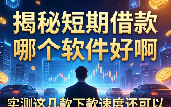 揭秘短期借款哪个软件好啊,实测这几款下款速度还可以