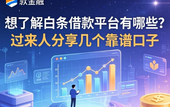 想了解白条借款平台有哪些？过来人分享几个靠谱口子