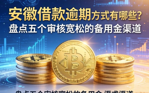 安徽借款逾期方式有哪些？盘点五个审核宽松的备用金渠道