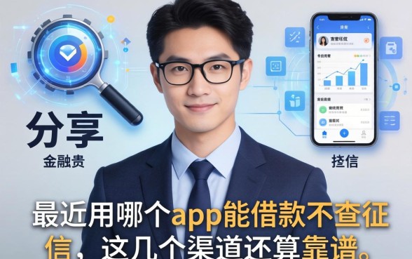 分享下最近用哪个app能借款不查征信，这几个渠道还算靠谱