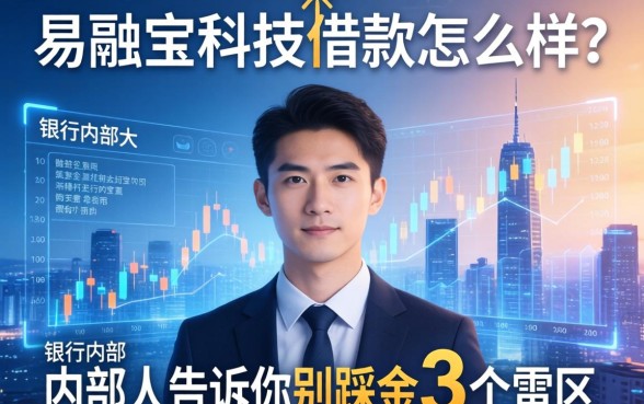 易融宝科技借款怎么样？银行内部人告诉你别踩的3个雷区