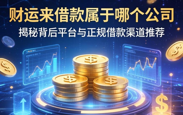 财运来借款属于哪个公司?揭秘背后平台与正规借款渠道推荐