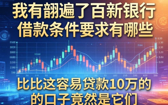 我翻遍了百新银行借款条件要求有哪些，发现比这更容易贷款10万的口子竟然是它们