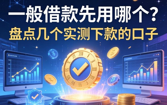 一般借款先用哪个？盘点几个实测下款的口子