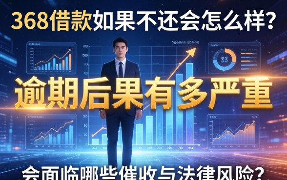 368借款如果不还会怎么样？逾期后果有多严重？会面临哪些催收与法律风险？