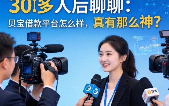 采访30多人后聊聊:贝宝借款平台怎么样,真有那么神?