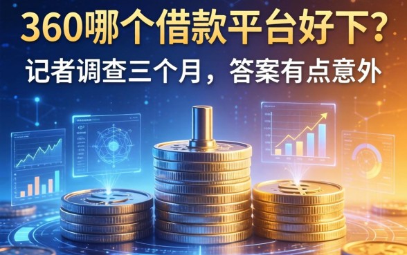 360哪个借款平台好下？记者调查三个月，答案有点意外