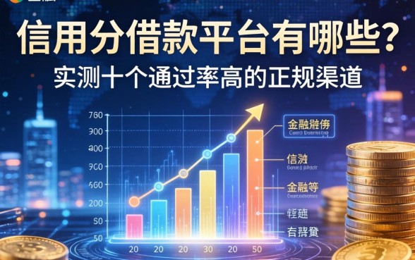 信用分借款平台有哪些？实测十个通过率高的正规渠道