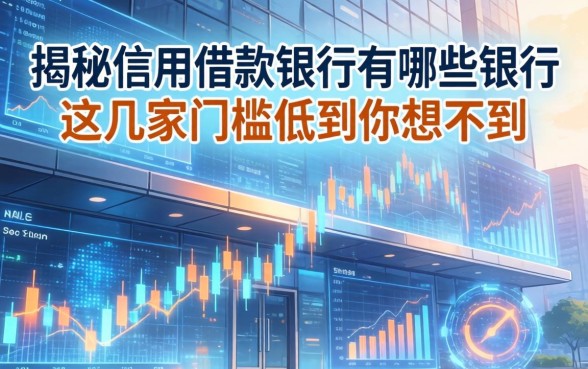 揭秘信用借款银行有哪些银行，这几家门槛低到你想不到