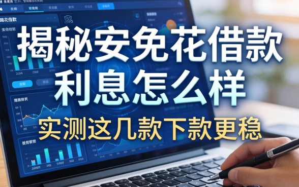 揭秘安免花借款利息怎么样,实测这几款下款更稳