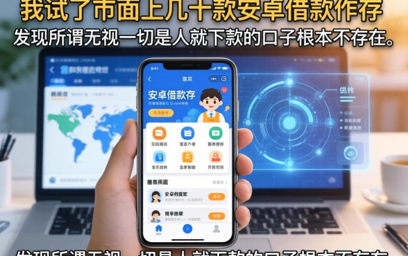 我试了市面上几十款安卓借款软件，发现所谓无视一切是人就下款的口子根本不存在