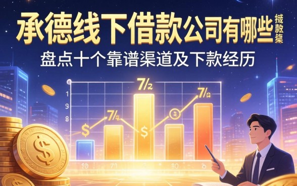 承德线下借款公司有哪些?盘点十个靠谱渠道及下款经历