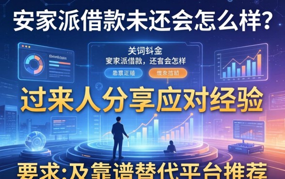 安家派借款未还会怎么样？过来人分享应对经验及靠谱替代平台推荐