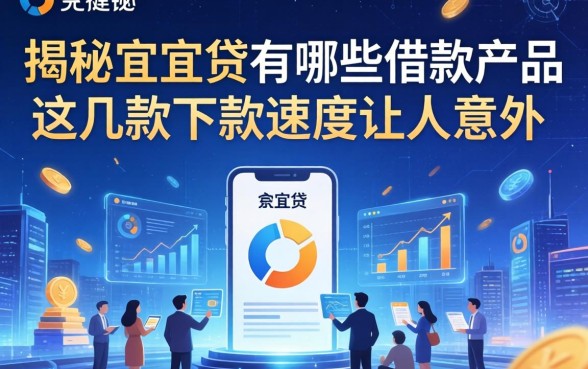 揭秘宜人贷有哪些借款产品,这几款下款速度让人意外