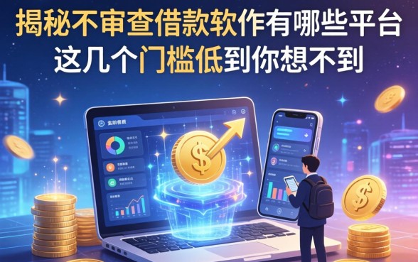 揭秘不审查借款软件有哪些平台，这几个门槛低到你想不到