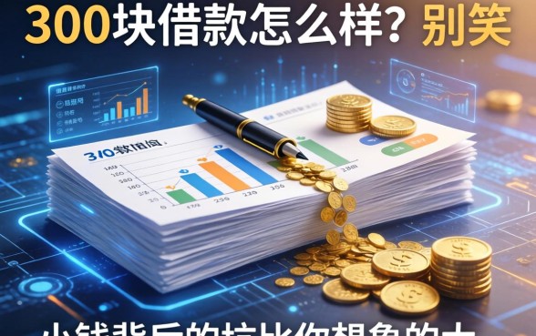300块借款怎么样？别笑，小钱背后的坑比你想象的大