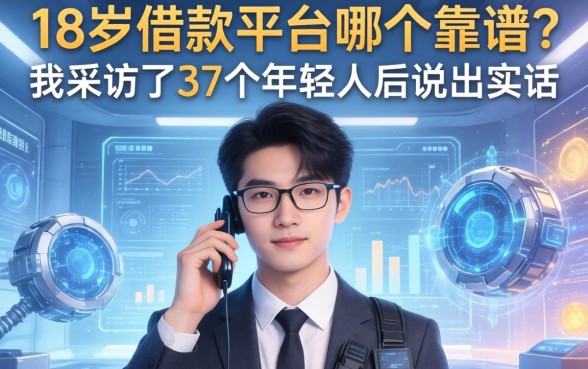 18岁借款平台哪个靠谱？我采访了37个年轻人后说出实话