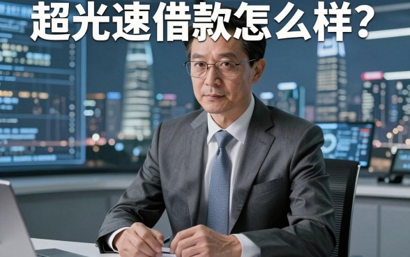 超光速借款怎么样？中介老板告诉你这平台的真实底细