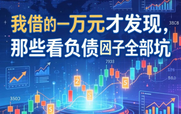 我借了一万元才发现，那些不看负债的网贷口子全是坑