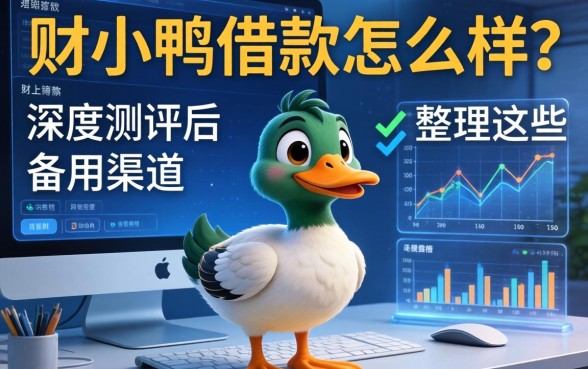 财小鸭借款怎么样?深度测评后整理出这些备用渠道