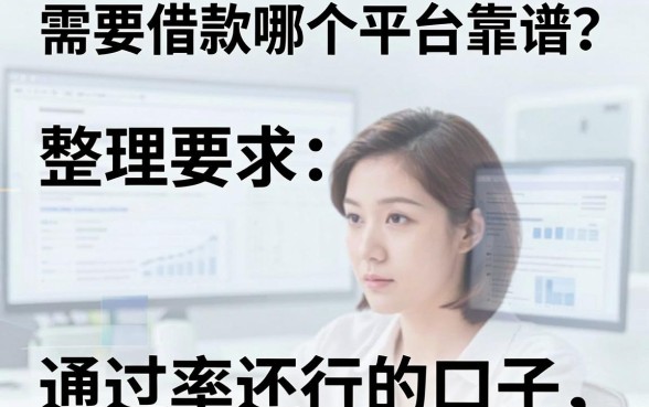 需要借款哪个平台靠谱?整理了十个通过率还行的口子