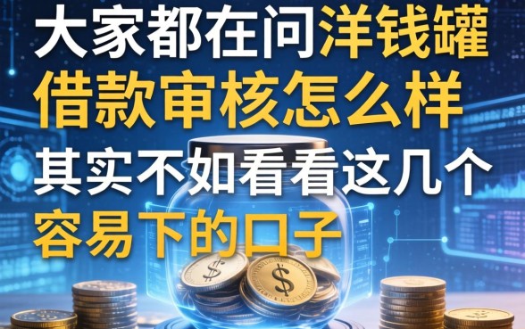 大家都在问洋钱罐借款审核怎么样，其实不如看看这几个容易下的口子