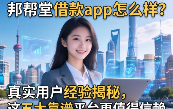 邦帮堂借款app怎么样?真实用户经历揭秘,这五大靠谱平台更值得信赖