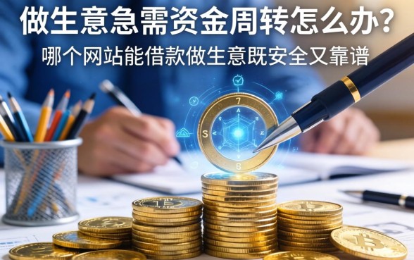 做生意急需资金周转怎么办？从哪个网站能借款做生意既安全又靠谱？