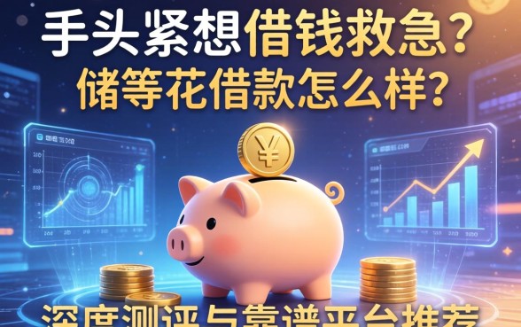 手头紧想借钱救急？储钱花借款怎么样？深度测评与靠谱平台推荐