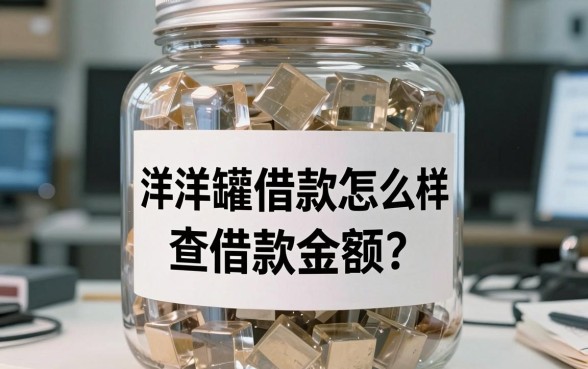 洋洋罐借款怎么样查借款金额？记者暗访发现很多人被蒙在鼓里