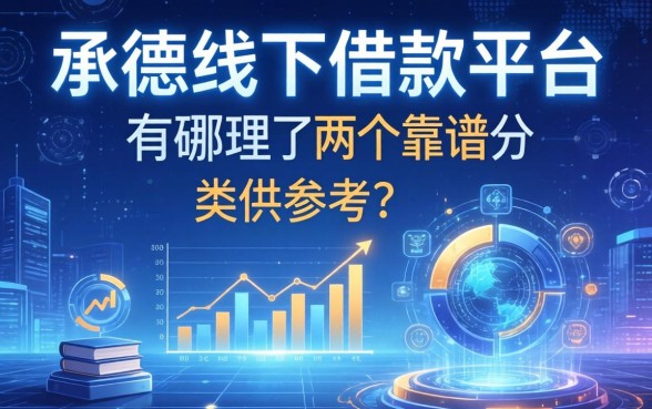 承德线下借款平台有哪些？整理了两个靠谱分类供参考