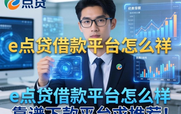 求助各位大神，e点贷借款平台怎么样？靠谱下款平台求推荐！