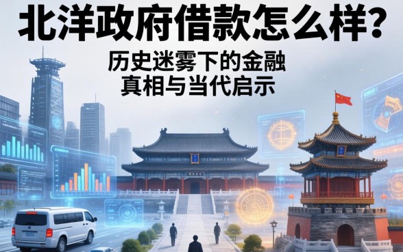 北洋政府借款怎么样？历史迷雾下的金融真相与当代启示