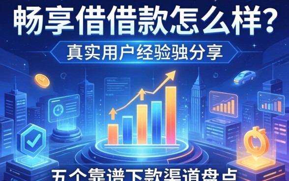 畅享借借款怎么样？真实用户经验分享与五个靠谱下款渠道盘点