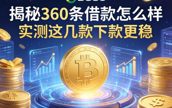 揭秘36o条借款怎么样,实测这几款下款更稳
