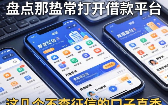 盘点那些常打开借款平台的软件有哪些,这几个不查征信的口子真香