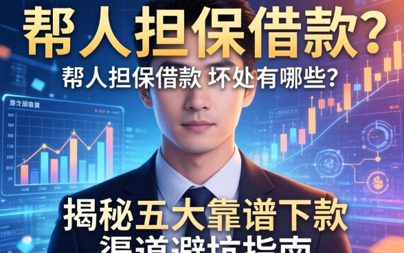 帮人担保借款的坏处有哪些？揭秘五大靠谱下款渠道避坑指南