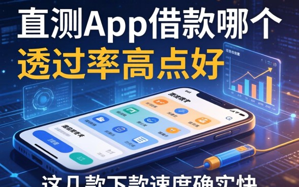 实测app借款哪个通过率高点好，这几款下款速度确实快