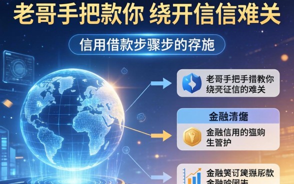 信用借款步骤有哪些方面？老哥手把手教你绕开征信难关