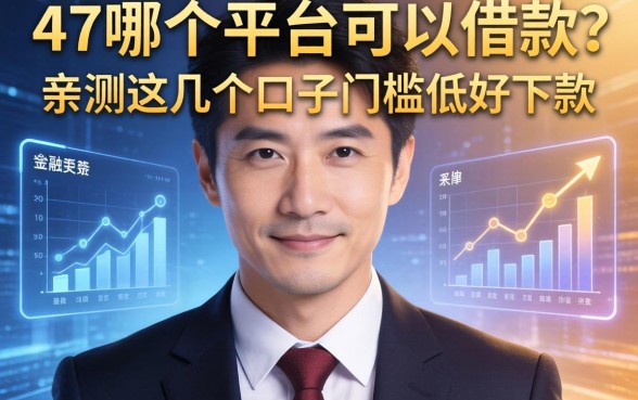47岁哪个平台可以借款？亲测这几个口子门槛低好下款