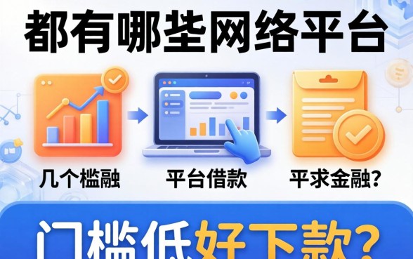 都有哪些网络平台可以借款？整理了几个门槛低好下款的