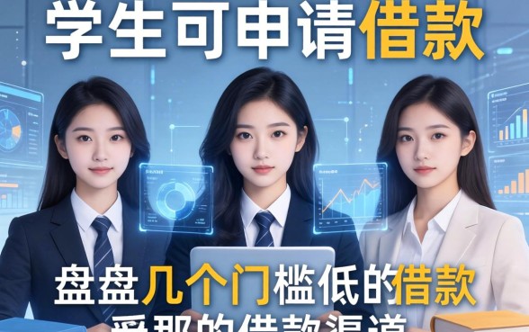 学生可申请的借款有哪些？盘点几个门槛低的借款渠道