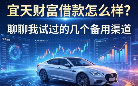 宜人财富借款怎么样？聊聊我试过的几个备用渠道
