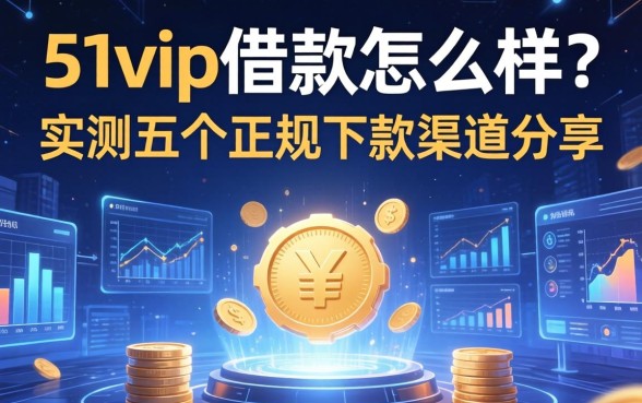 51vip借款怎么样？实测五个正规下款渠道分享