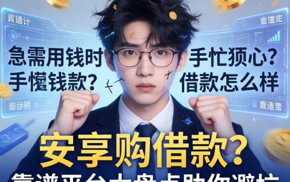 急需用钱时手忙脚乱？安享购借款怎么样？靠谱平台大盘点助你避坑