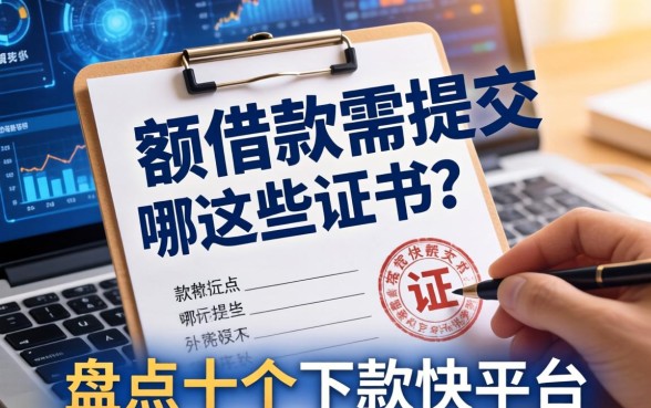 大额借款需提交哪些证据？盘点十个下款快的平台