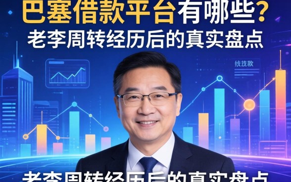 巴塞借款平台有哪些？老李周转经历后的真实盘点