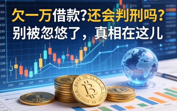欠一万借款不还会判刑吗?别被忽悠了,真相在这儿